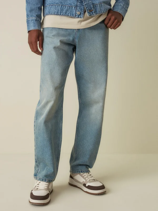 Primark Loose Fit Jeans Mid Blue Online