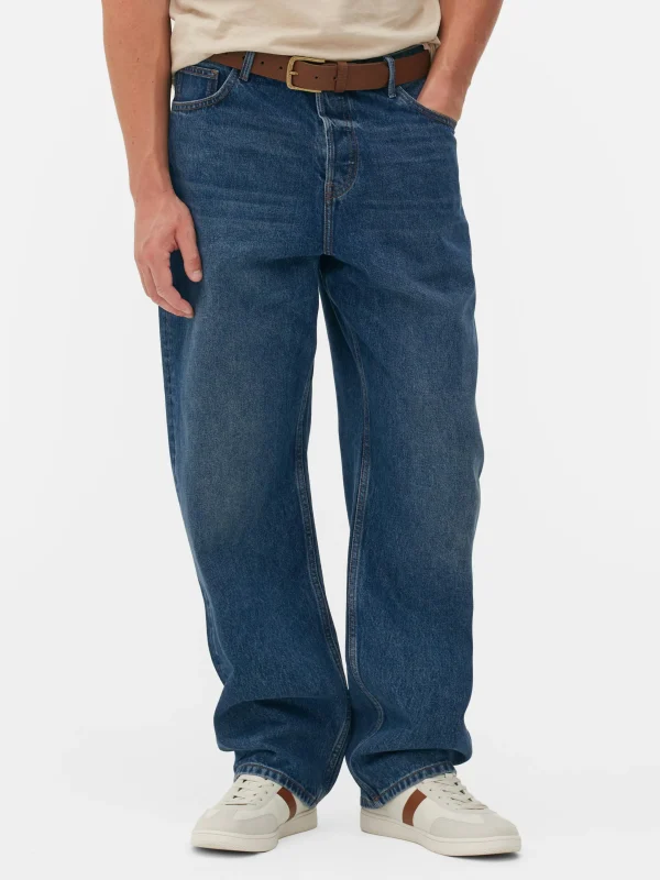 Primark Loose Fit Jeans Dark Blue Best