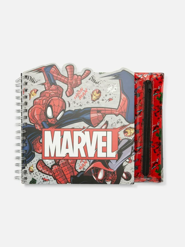 Primark Marvel Coloring Pack Red Clearance
