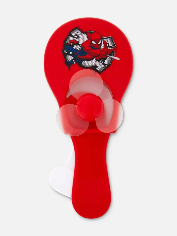 Primark Marvel Spider-Man Handheld Fan Red Online