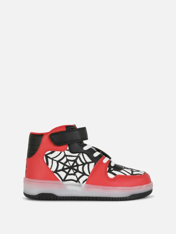 Primark Marvel Spider-Man Light-Up Sneakers Multi Flash Sale