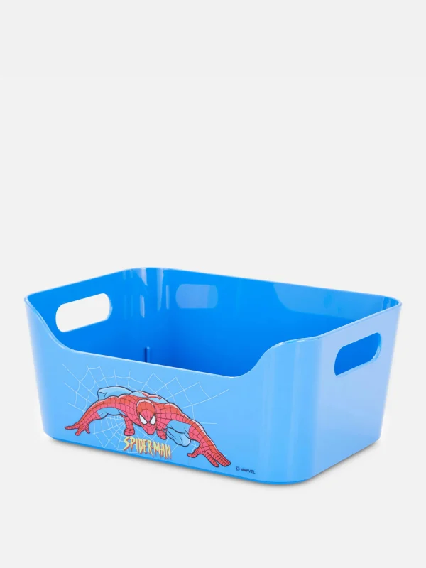 Primark Marvel Spider-Man Storage Crate Blue Flash Sale