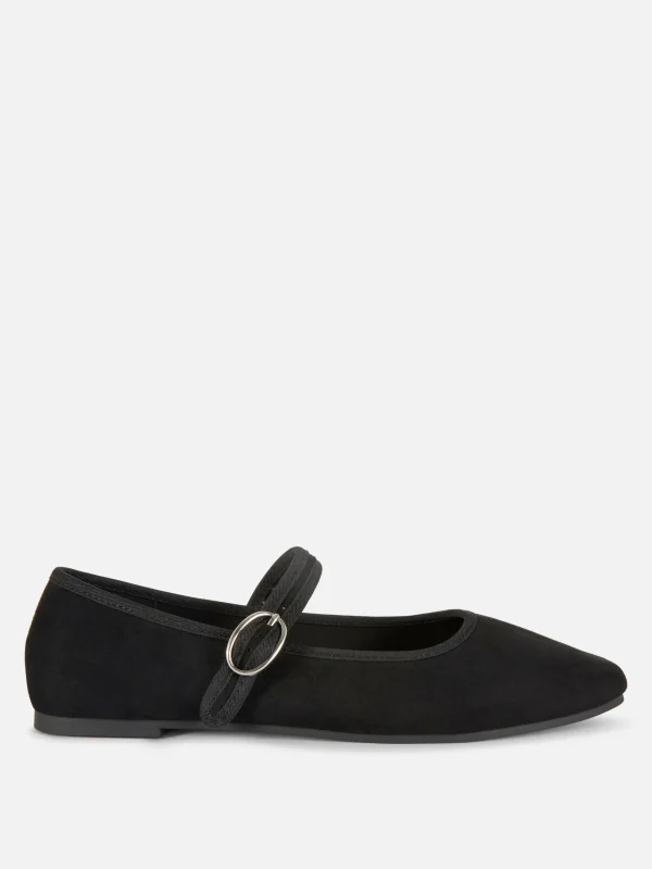 Primark Mary Jane Flats Black Cheap