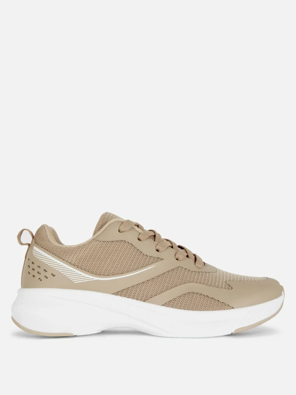 Primark Mesh Low-Top Sneakers Mocha Sale