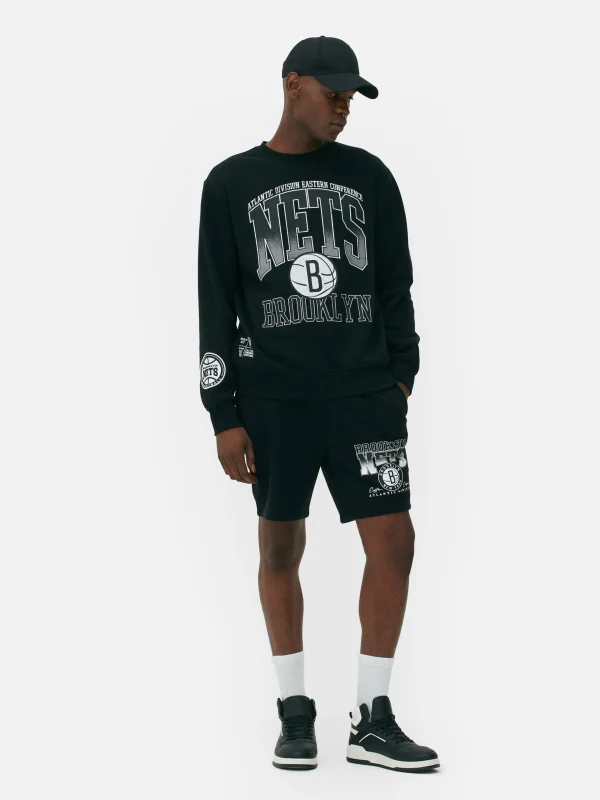 Primark NBA Brooklyn Nets Sweatshirt Black Best Sale