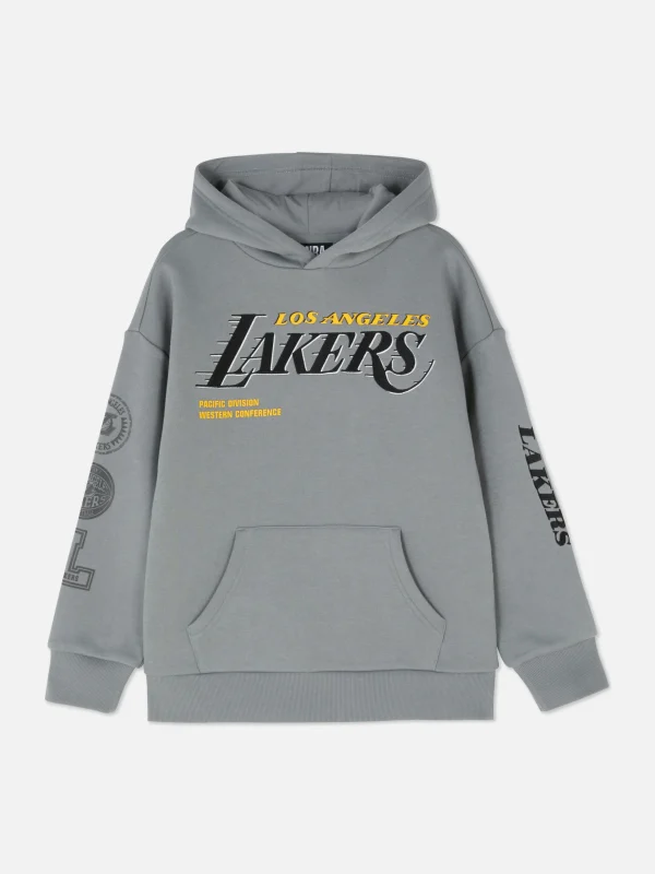 Primark NBA LA Lakers Hoodie Dark Gray Hot