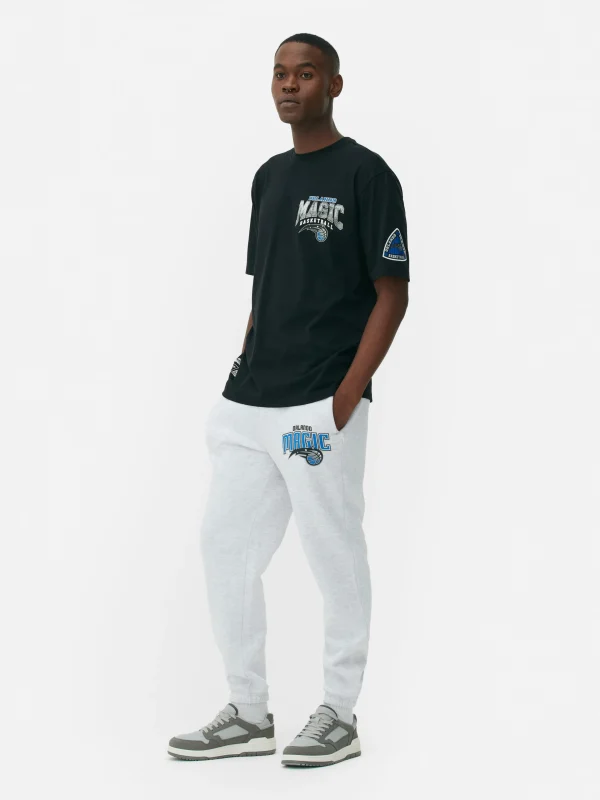 Primark NBA Orlando Magic Graphic T-Shirt Black Best