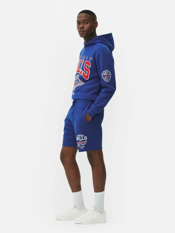 Primark NFL Buffalo Bills Shorts Blue Online