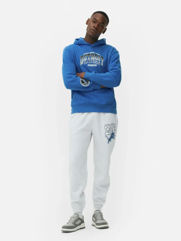 Primark NFL Detroit Lions Hoodie Blue Cheap