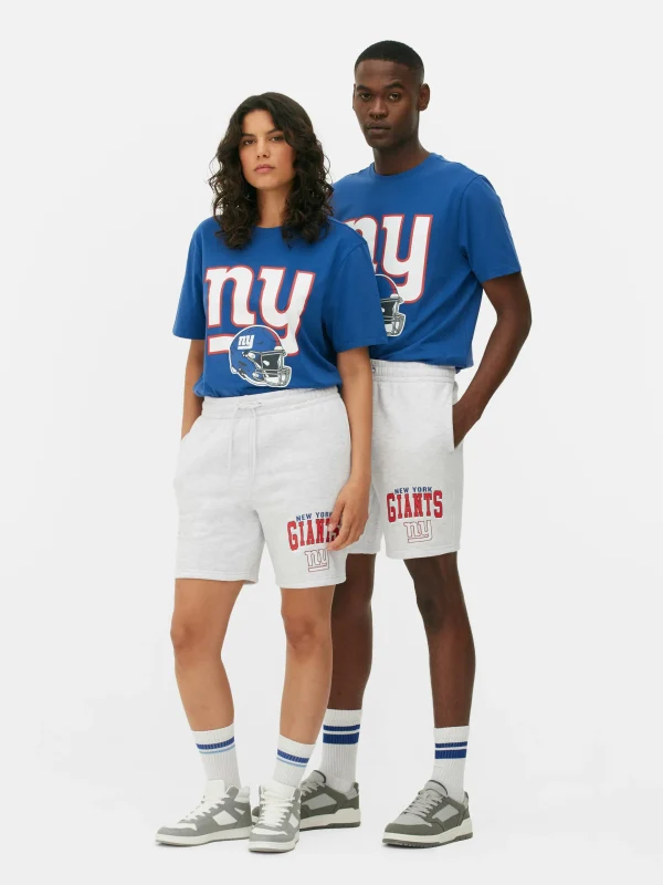 Primark NFL New York Giants Shorts Gray Heather Best Sale