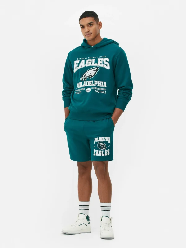 Primark NFL Philadelphia Eagles Hoodie Teal Discount