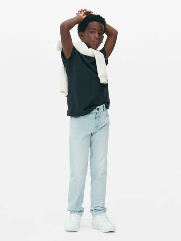 Primark Older Boy Slim Denim Jeans Sky Best Sale