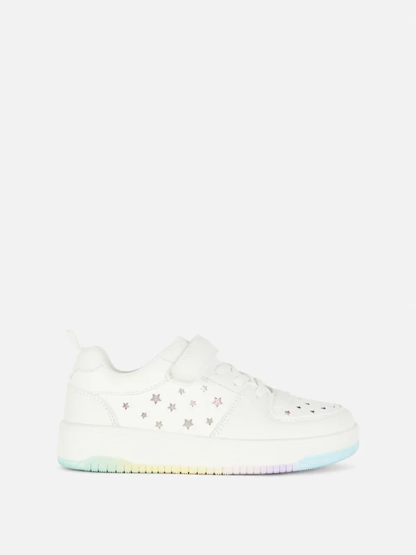 Primark Ombré Star Chunky Sneakers White Shop