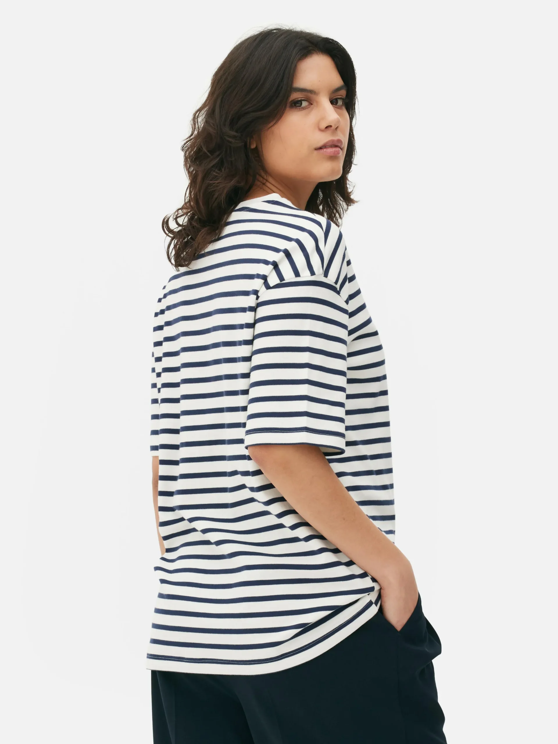 Primark Oversized Short Sleeve T-Shirt Multi Best Sale