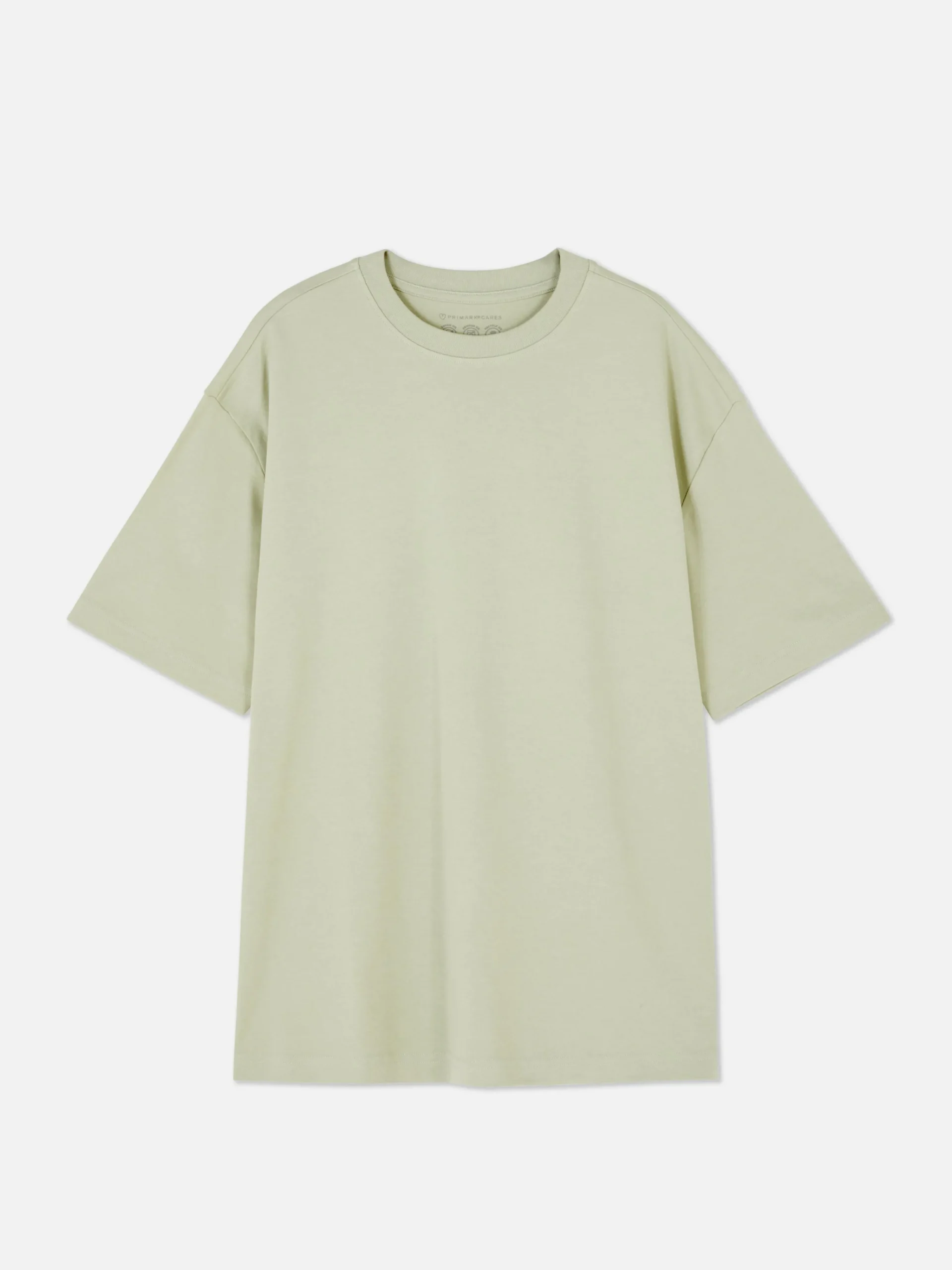 Primark Oversized Short Sleeve T-Shirt Green Fashion