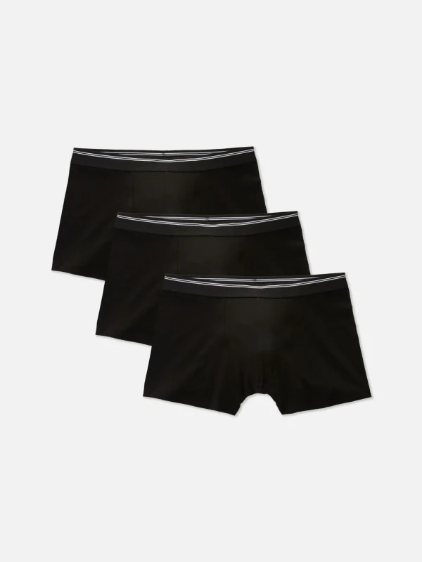 Primark 3-Pack Boxer Briefs Black 2 Hot