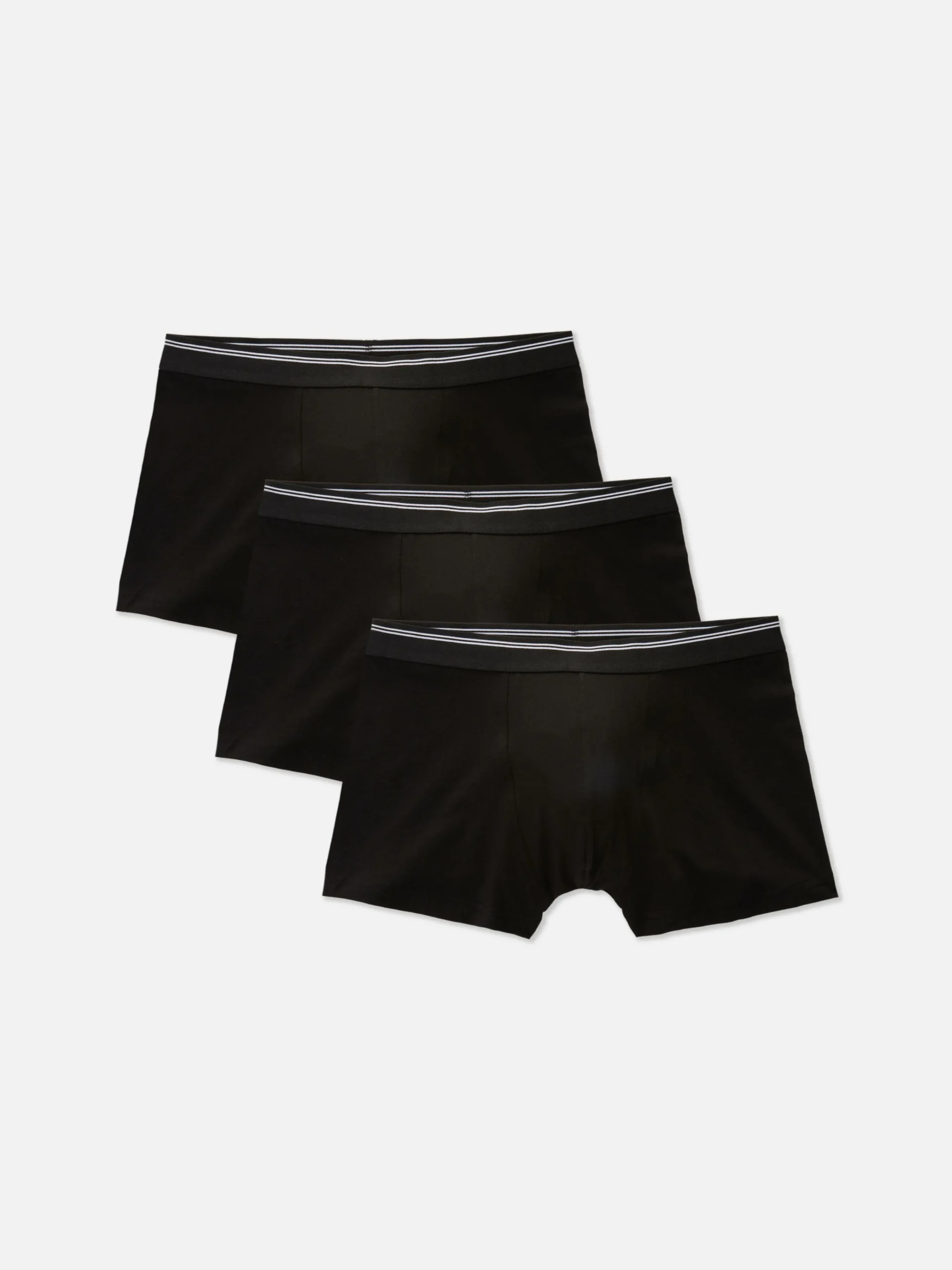 Primark 3-Pack Boxer Briefs Black 2 Hot