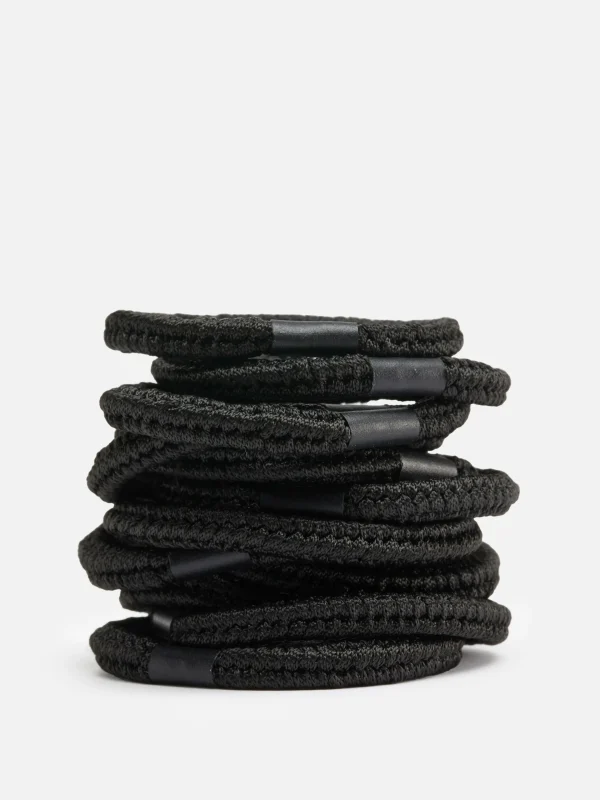 Primark 12-Pack Chunky Ponytail Holders Black Store