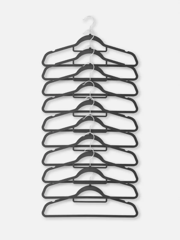 Primark 10-Pack Clothes Hangers Black Online
