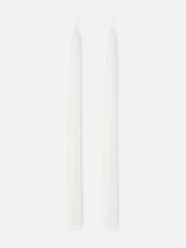 Primark 2-Pack Dinner Candles White Best