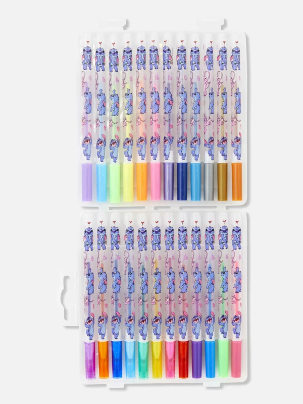 Primark 24-Pack Disney’s Stitch Gel Pens Pink Hot