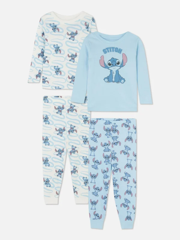 Primark 2-Pack Disney’s Stitch Pajamas Blue Hot