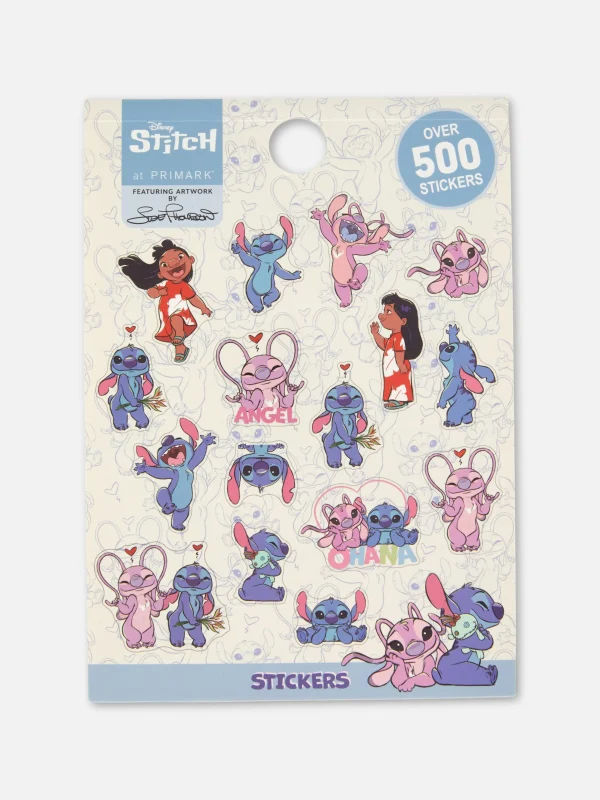 Primark 500-Pack Disney's Stitch Stickers Pink Shop