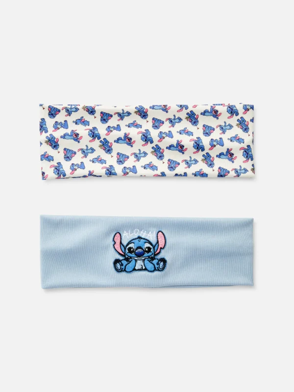 Primark 2-Pack Disney’s Stitch Stretch Headbands Multi Best Sale