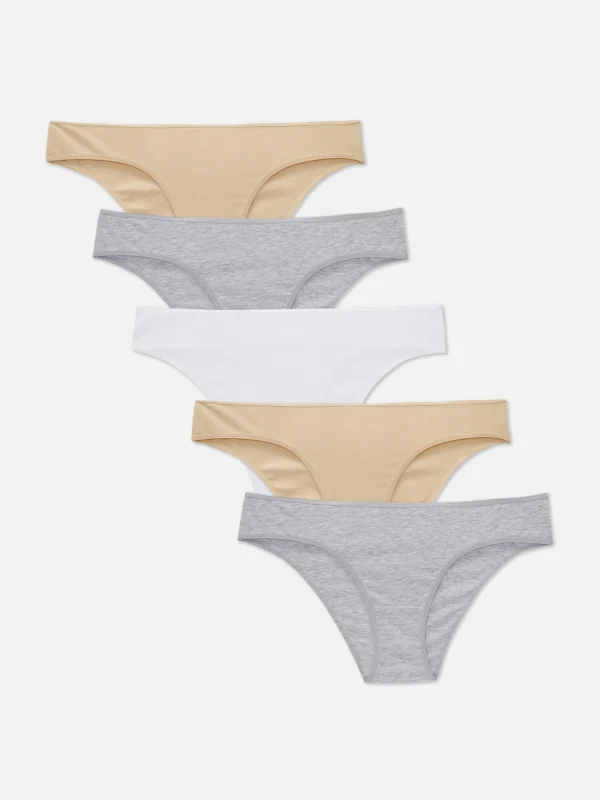 Primark 5-Pack Essential Brazilian Briefs Natural Store