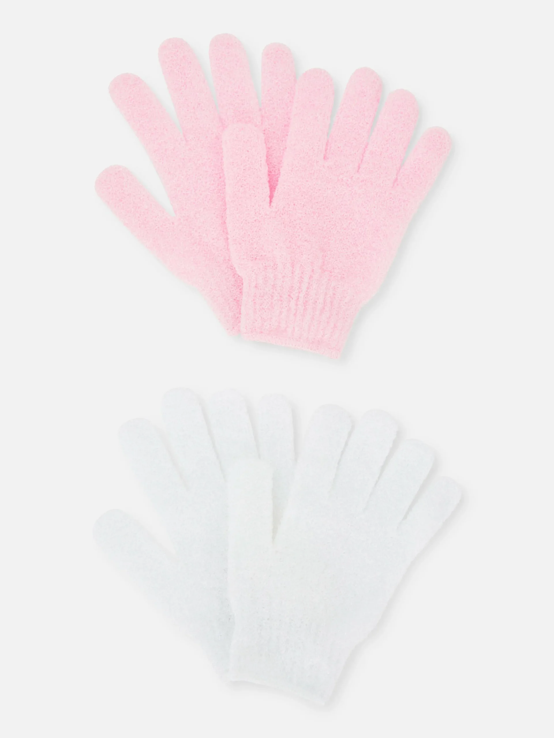 Primark 2-Pack Exfoliating Gloves Multi Best Sale