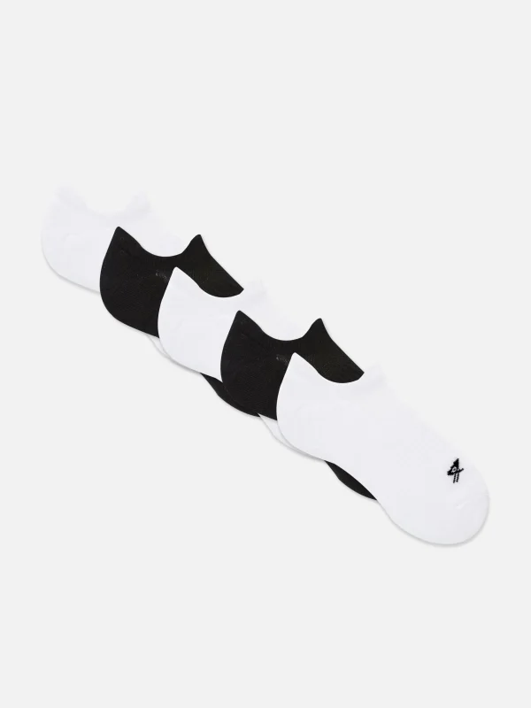 Primark 5-Pack Low-Cut Sports Socks Multi Clearance