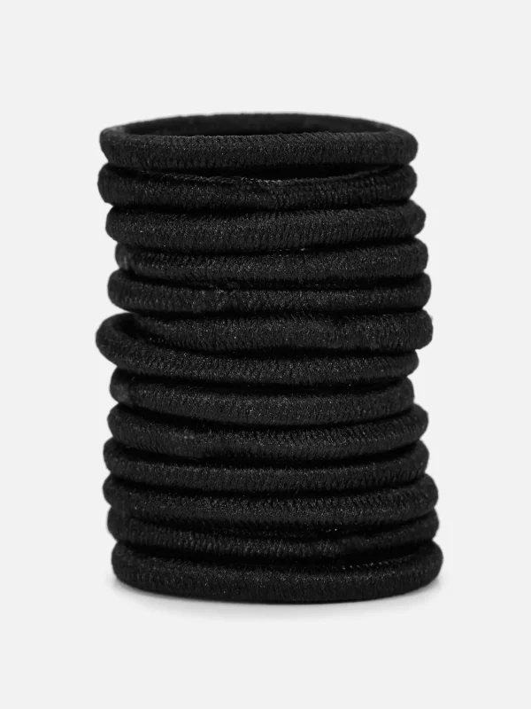 Primark 60-Pack Mini Ponytail Holders Black Store