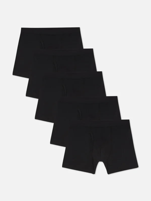 Primark 5-Pack Modal Blend Briefs Black Cheap