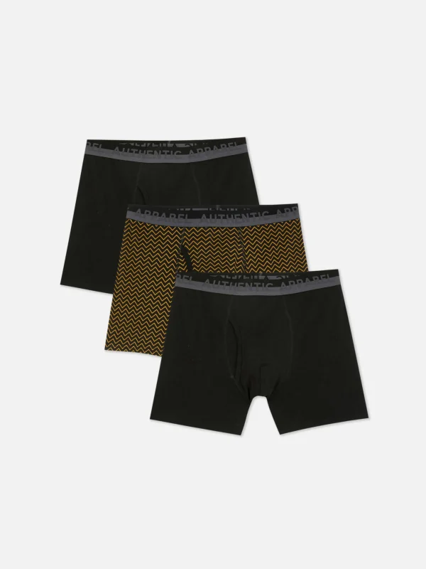 Primark 3-Pack Multi Boxer Briefs Gold Fashion