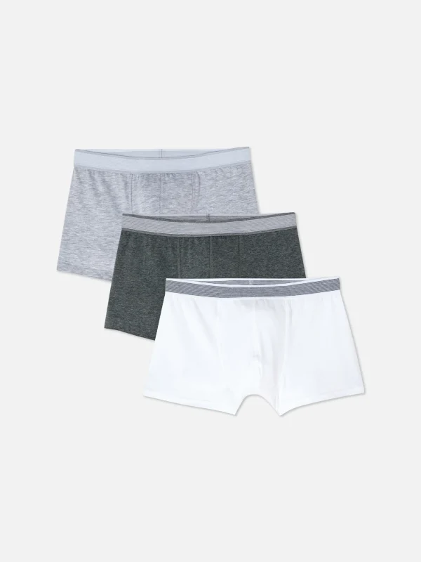 Primark 5-Pack Multi Heather Boxer Briefs Gray Online
