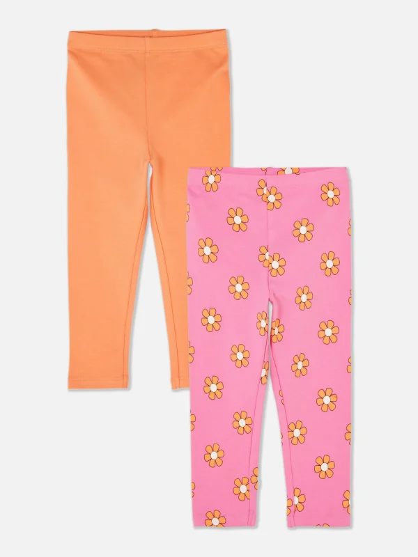 Primark 2-Pack Multi Leggings Pink Best Sale
