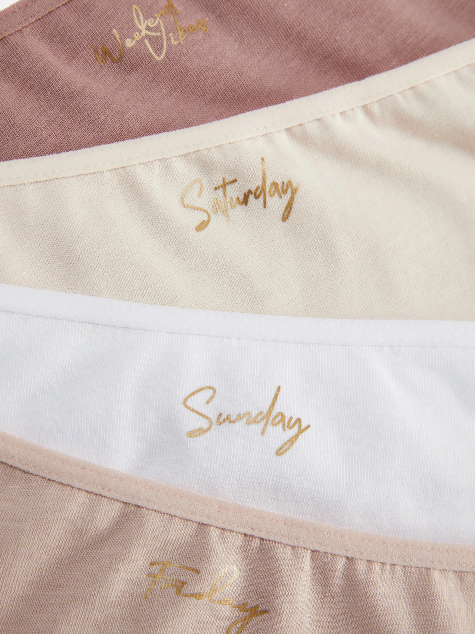 Primark 4-Pack Multi Mid Rise Briefs Peach Discount