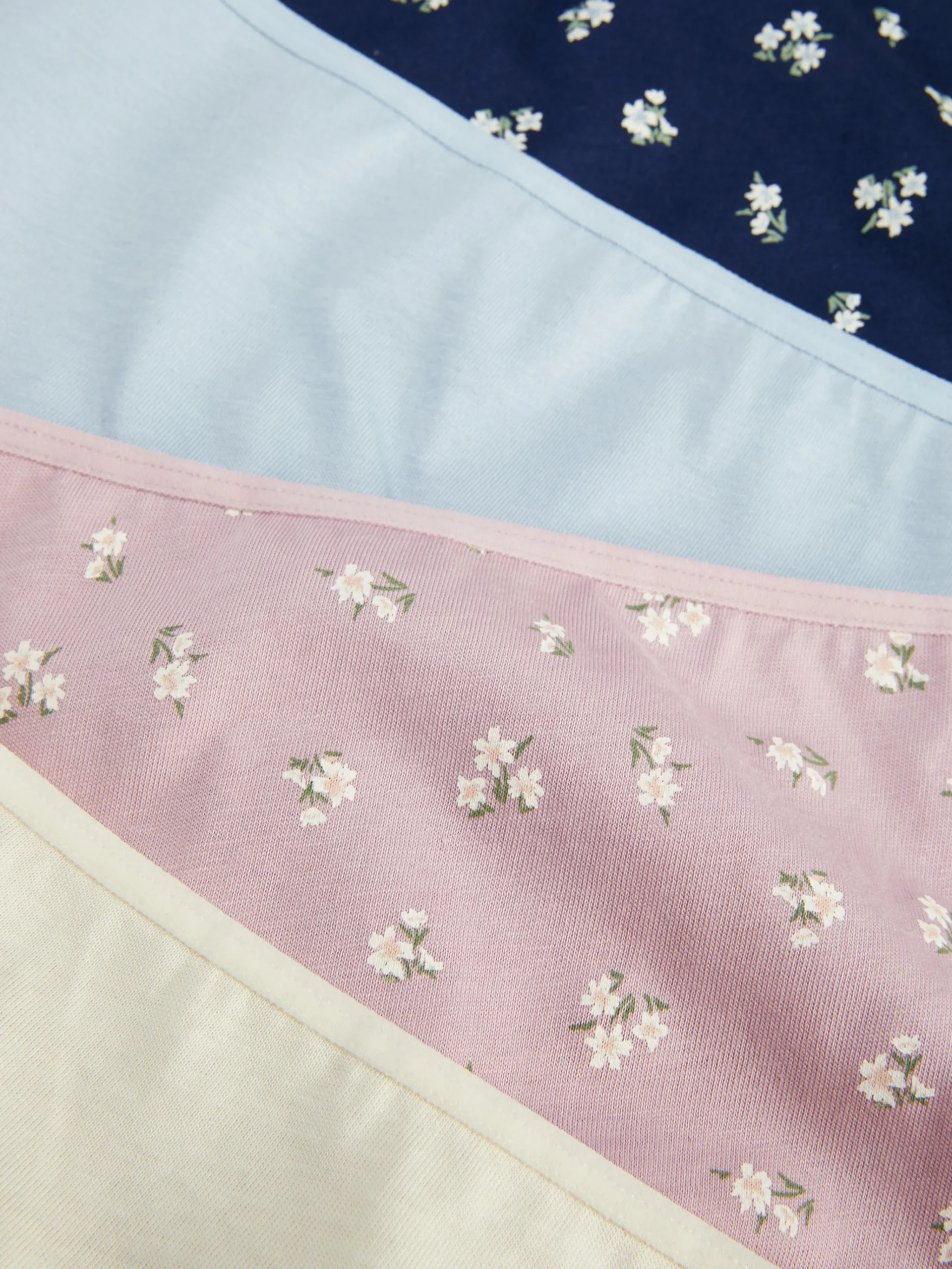 Primark 4-Pack Printed Full Briefs Heather Best