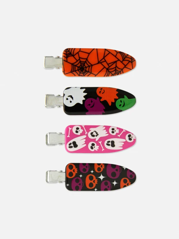 Primark 4-Pack PS Halloween No-Dent Clips Multi Fashion