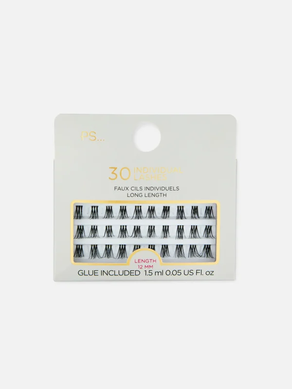 Primark 30-Pack PS... Individual Faux Lashes Black 3 Sale