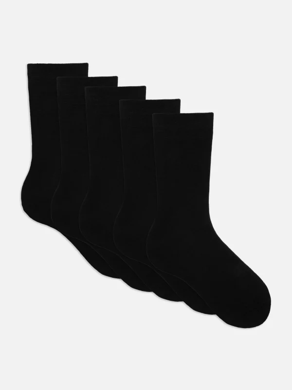 Primark 5-Pack Socks Black Sale