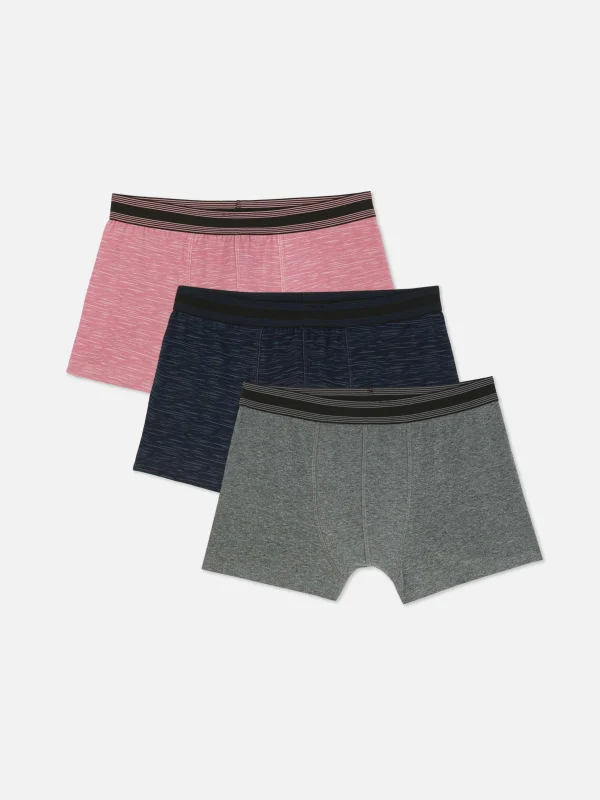 Primark 3-Pack Space Dye Boxer Briefs Pink Shop