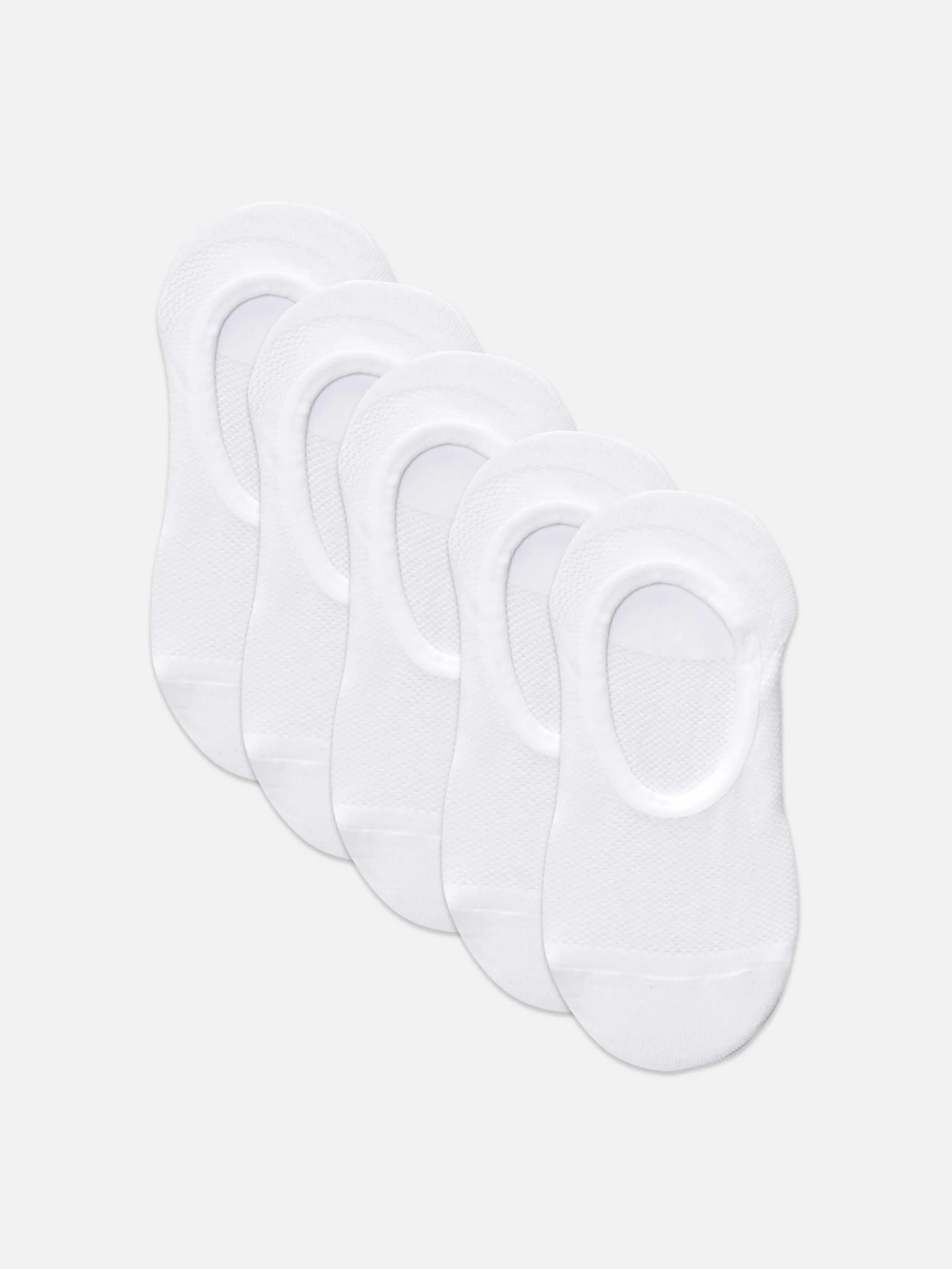 Primark 5-Pack Sports Footie Socks White Flash Sale
