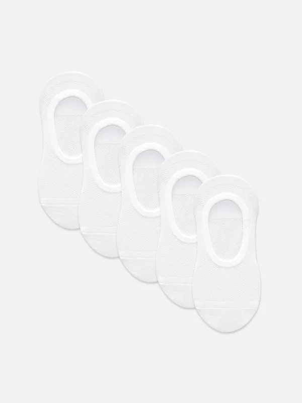 Primark 5-Pack Sports Footies White Sale