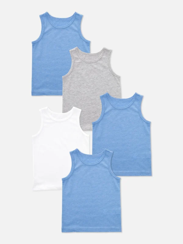 Primark 5-Pack Tanks Gray Shop