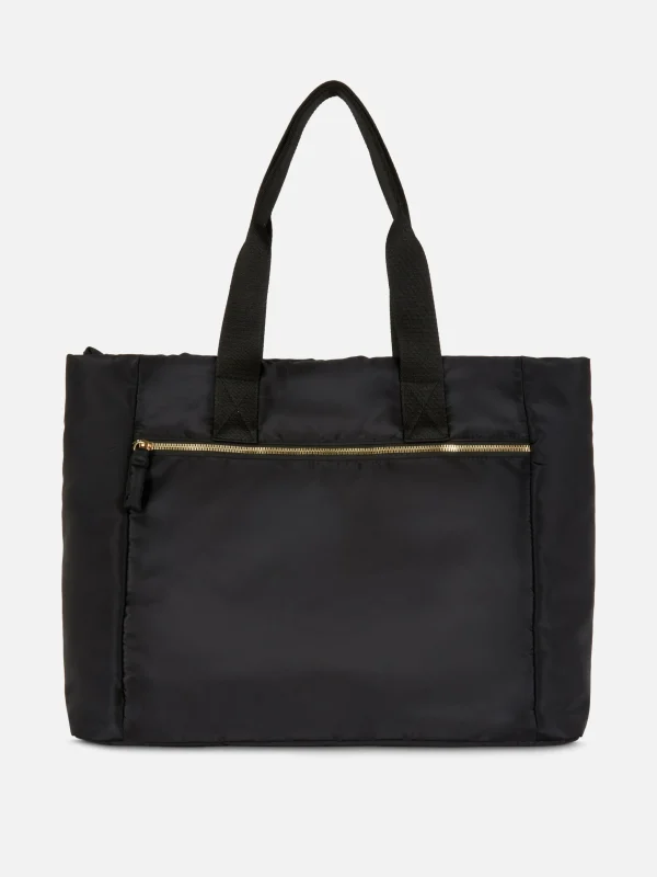 Primark Padded Shopper Black Shop