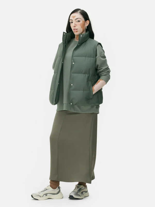 Primark Padded Vest Green Hot