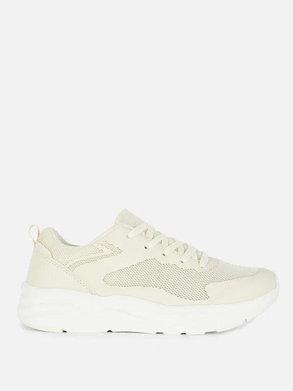 Primark Paneled Chunky Low Tops Natural Cheap