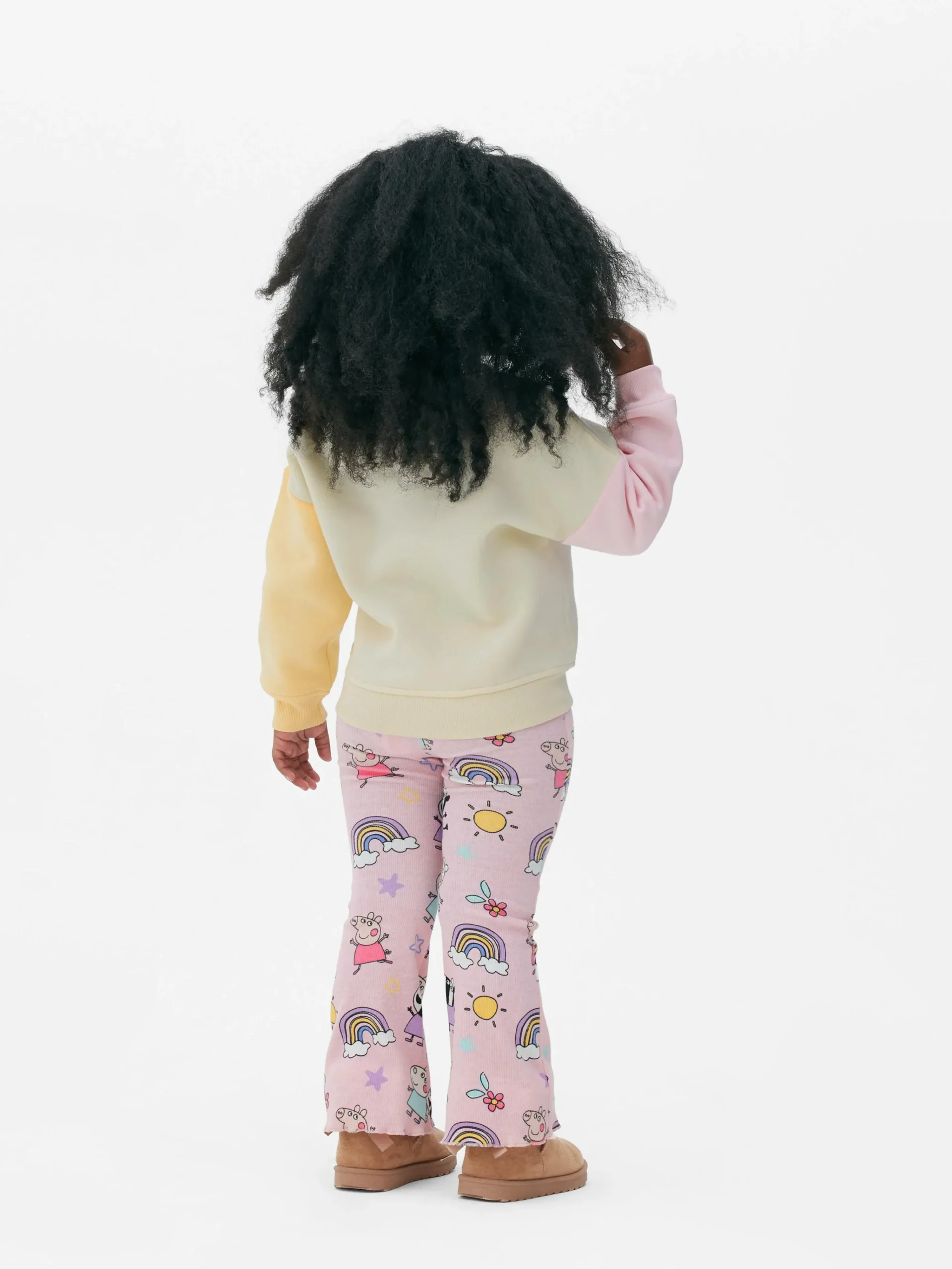 Primark Peppa Pig Sweatshirt And Flared Leggings Set Multi Online