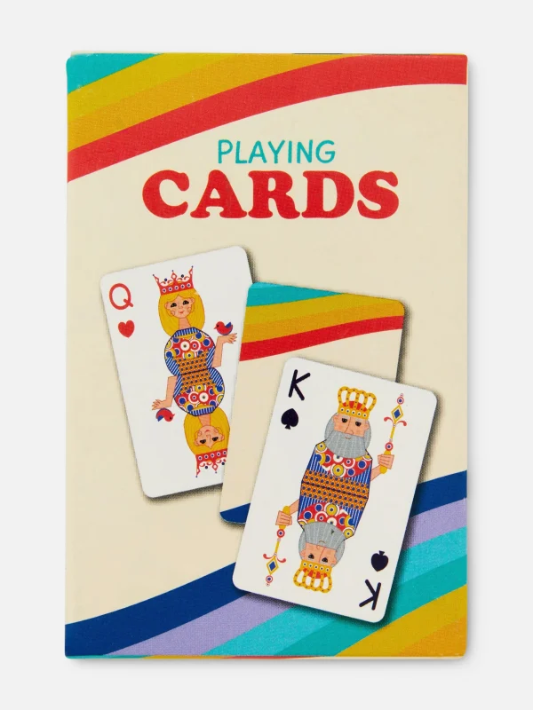 Primark Playing Cards Pack Multi Hot